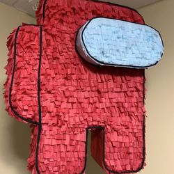 red among us piñata