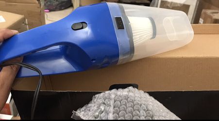 Car vacuum with attachments