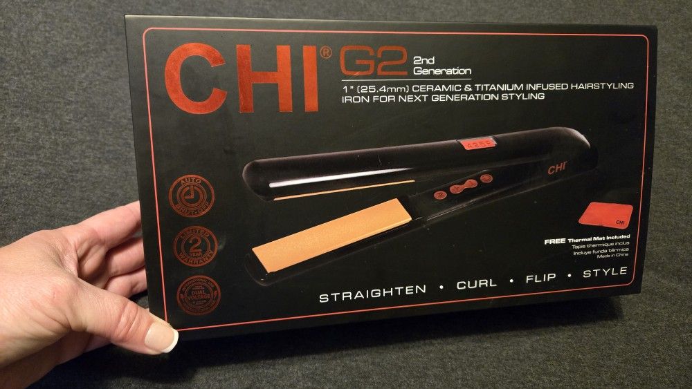 Chi G2 Ceramic And Titanium Infused Flat Iron