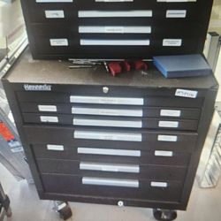Kennedy 7 Drawer Machinist Tool Box Lower Cabinet with 6 Drawer Upper $650.00