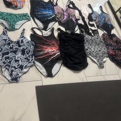 2XL XXL size 16 and size 18 one piece and two piece swimsuits and bikinis. Each swimsuit is $10 and they are all brand new. Just tops are $5 each. Tha