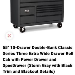 Snap-on Tool Box With Power Drawer