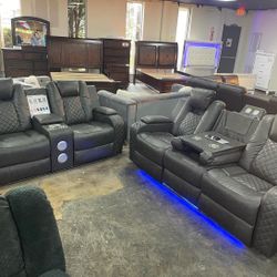 Power Reclining Sofa Or Love Sear In Stock $1499 Your Choice Each