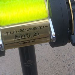 Shimano tld 30 reel/Star rod