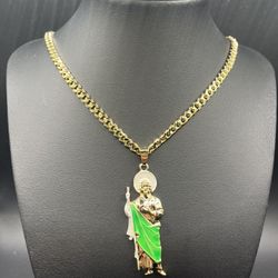 Gold plated necklace