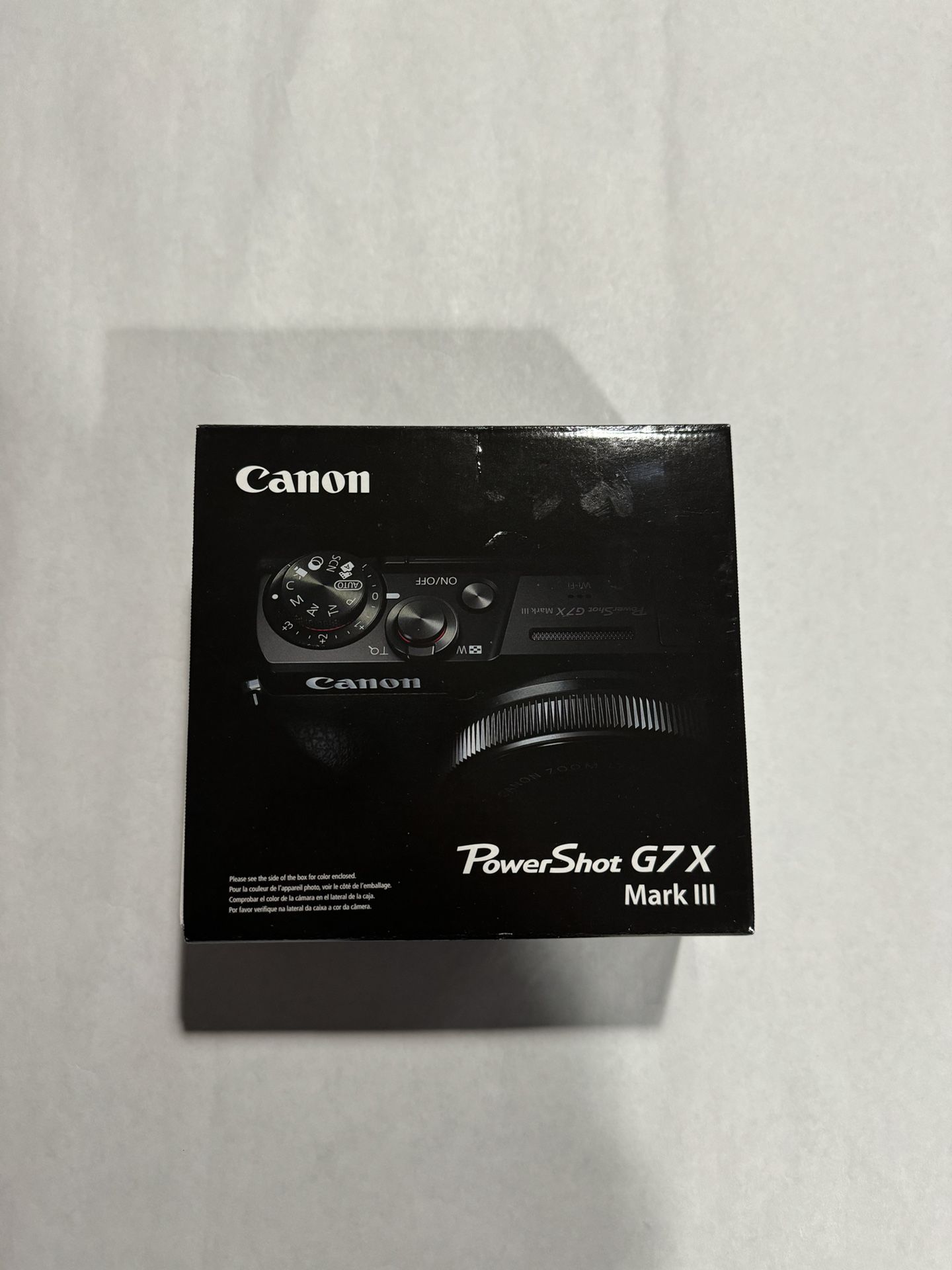 Canon PowerShot G7 X Mark III Black
