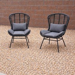 Outdoor Patio Chair Set Of 2