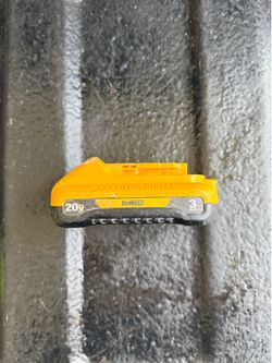 DEWALT 20V MAX 20V 3Ah Lithium Ion Power Tool Battery Pack with Fuel Indicator