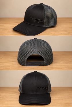 Toyota TRD Black Mesh Trucker Hat