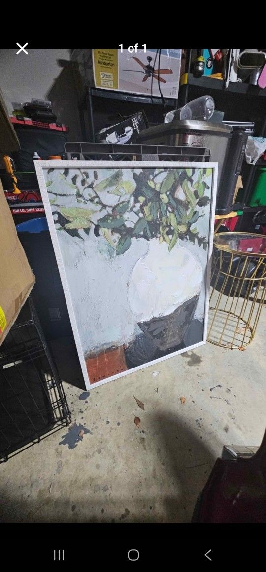 2 Wooden Framed Paintings