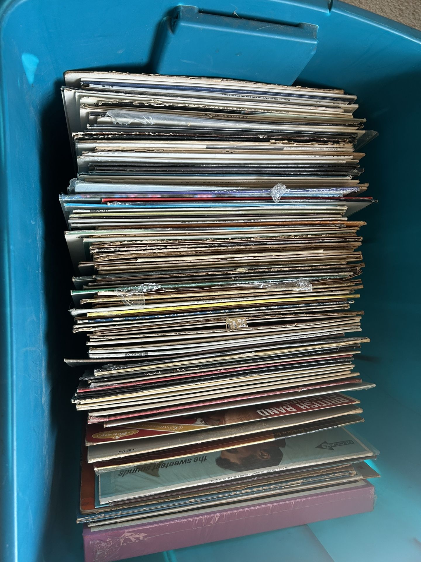 Tote Of Vinyl 