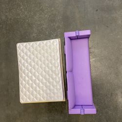 Rainbow  Doll Bed And Sofa Bed 