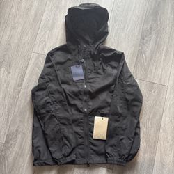 Damier Jacquard Reversible Nylon Windbreaker 