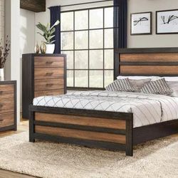 Galveston Bedroom Set Queen or King Bed Dresser Nightstand and Mirror WİTH İNTEREST FREE PAYMENT OPTİONS 
