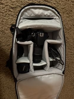 EOS rebel T7 And Carrying Case