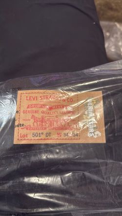 Denim Tears x Levi’s 501 Denim Black