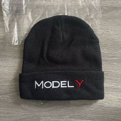 Model Y Tesla Beanie New Custom made
