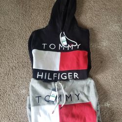 Tommy Hilfiger Hoodied. Size L BRAND NEW.  $130 For Both