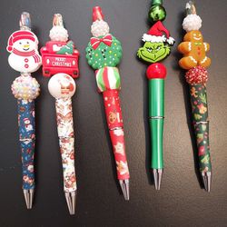 Holiday Beaded Pens with FREE Gift