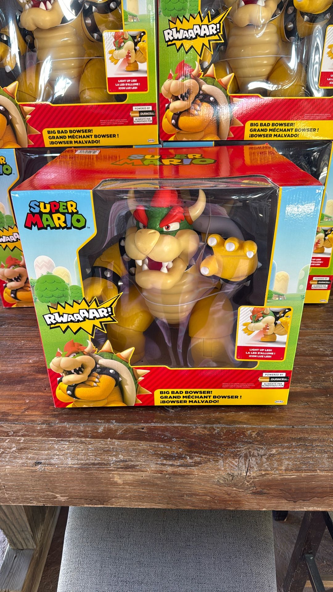 Big Bad Bowser Super Mario Nintendo Light Up 
