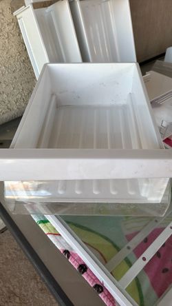 LG Refrigerator Inside Drawers And Shelves
