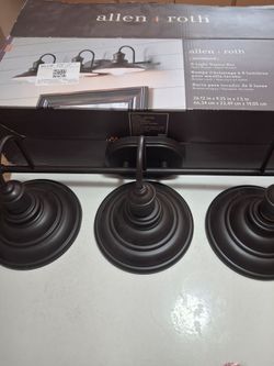 Allen roth   vanity light