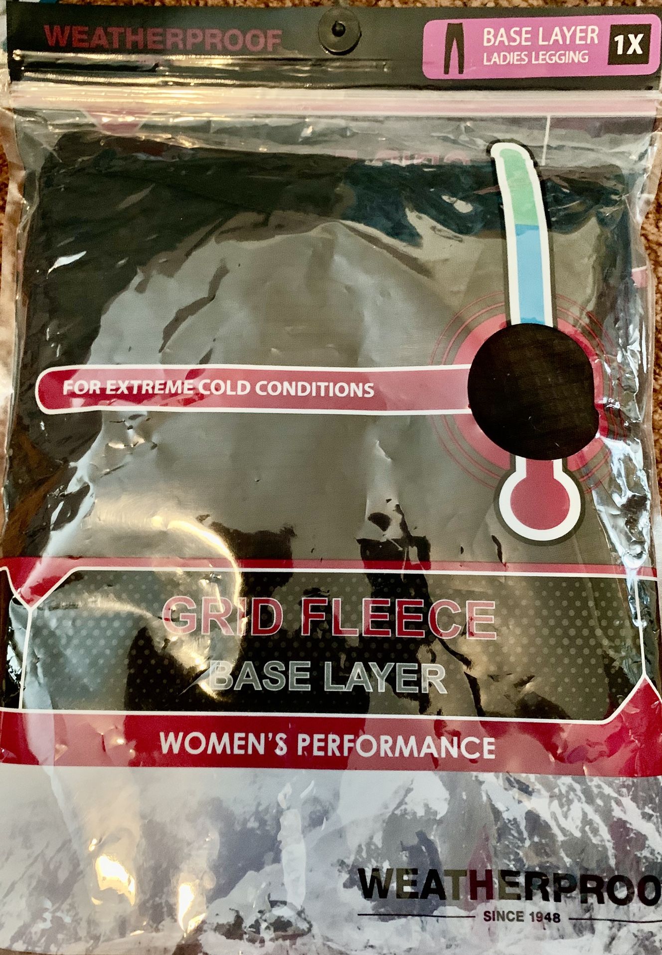 Ladies Legging Grid Fleece 