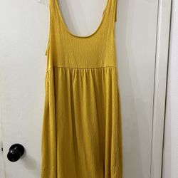 Mustard Dress