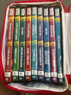 Focus on the family Adventures in Odyssey. Complete set of 17 DVDs