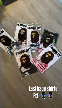 Bape shirts and crocs