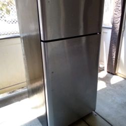 Refrigerator And Microwave 