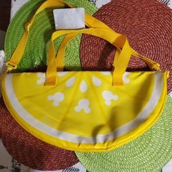 Disney Lemon Wedge Cooler Bag New