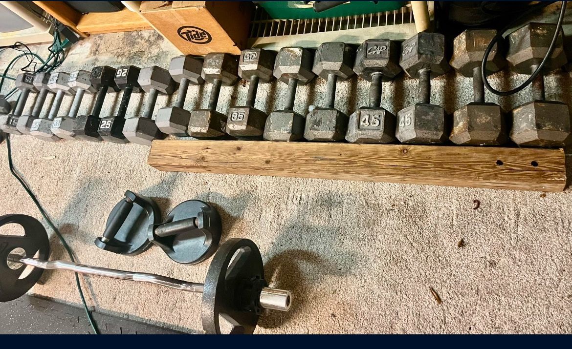 Hex dumbbells 15lbs-50lbs Set