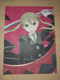 Anime Artwork - Maka Albarn (Soul Eater)