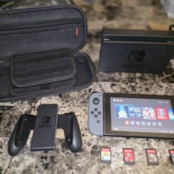 Nintendo Switch With Games