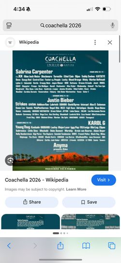 ISO Weekend Two Tickets Coachella