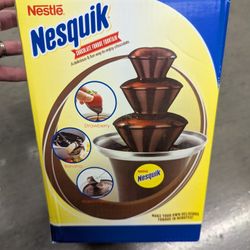 Nesquik 3 Tier Chocolate Fondue Fountain Kids Party Dessert Strawberry Romantic Date Birthday Baby Shower Kit Ice Cream Melted Cocoa Camping 