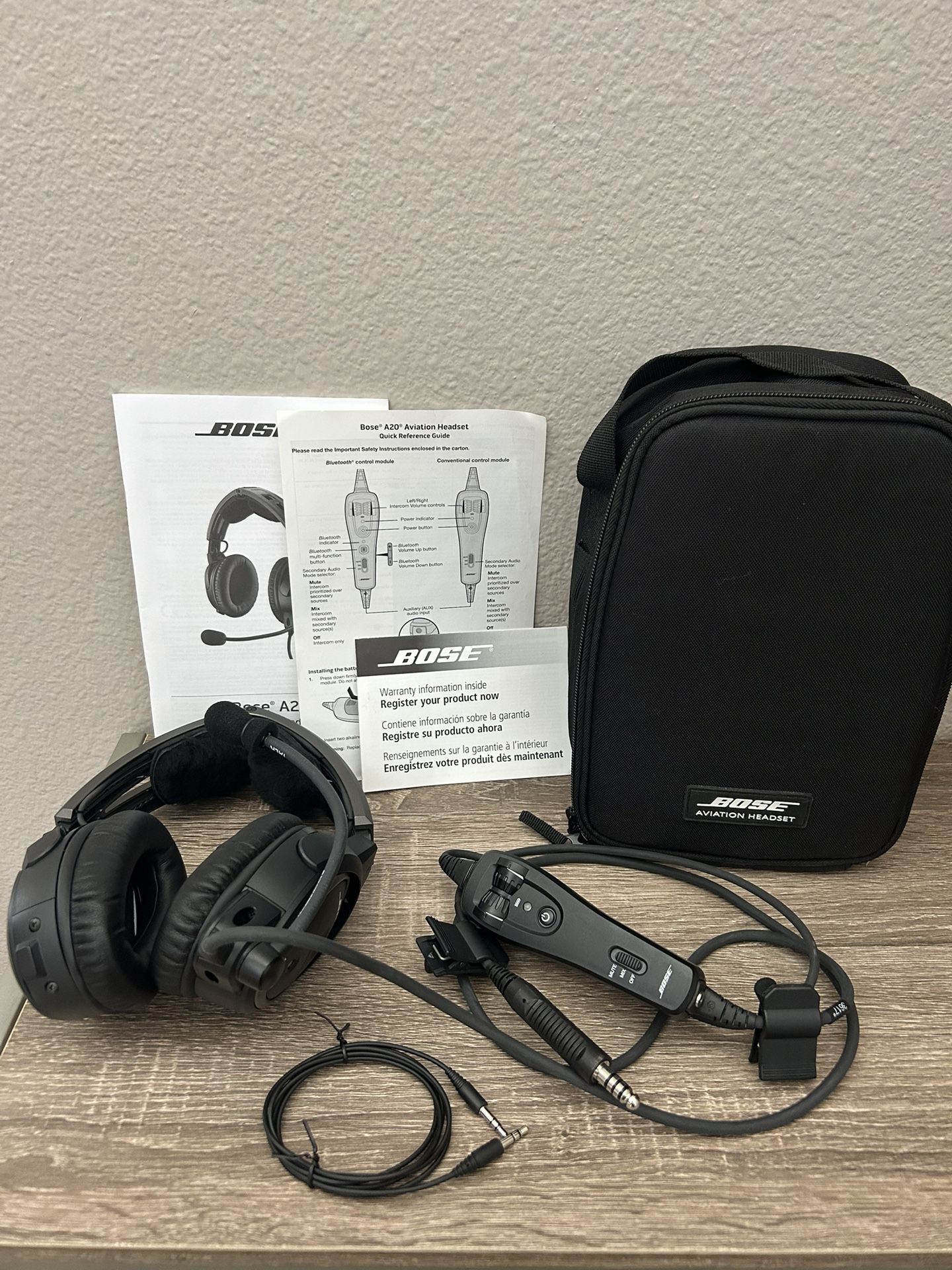 Bose A20 Aviation Headset