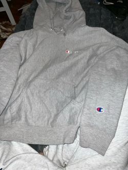 grey champion hoodie