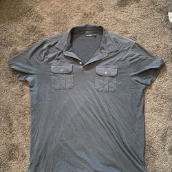 Dark Grey Polo Shirt Women’s
