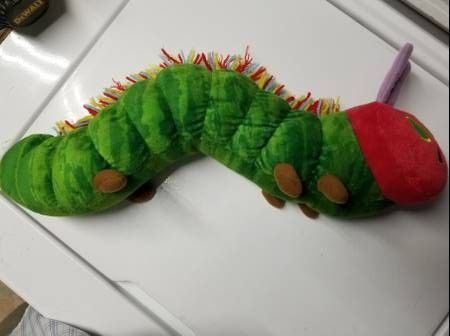 Green Catipillar Classic Adorable Storytime Favorite! 18" Plush