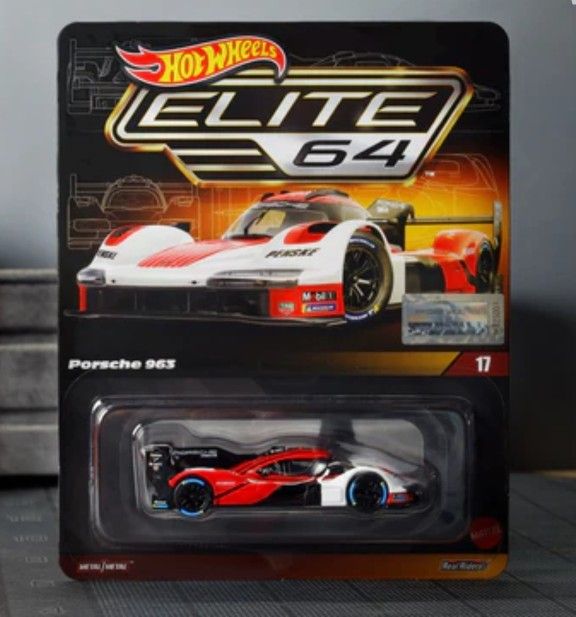 2025 Hot Wheels Elite 64 Porsche 963 FACTORY-SEALED-BOX (JCP46)
