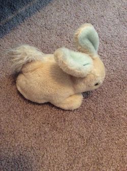 VINTAGE EDEN BUNNY PLUSH BLUE EARS