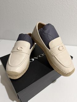 Leather Coach Loafers 