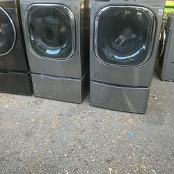 Set  Washer and Dryer Gas  Washer Extra
