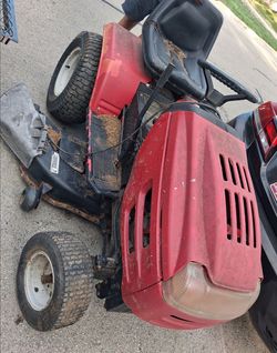 **Been sitting** HUSKY riding mower!!