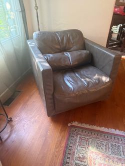 Leather chair