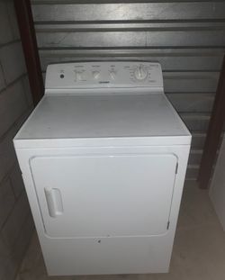 White Hotpoint Electric Dryer
