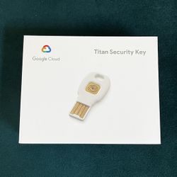 Unopened brand NEW Google Titan Key