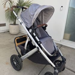 UPPAbaby Vista V2 Stroller + Bassinet, Seat & Accessories – $300